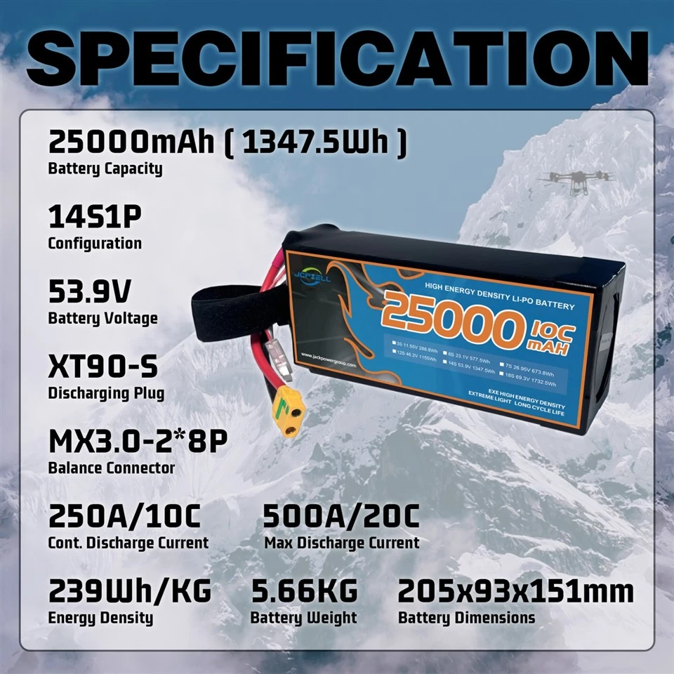 Drone Battery 25000mAh